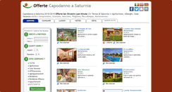 Desktop Screenshot of capodannosaturnia.com